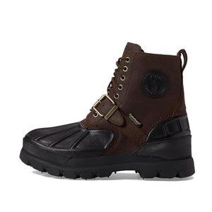 New Polo Ralph Lauren Oslo High Waterproof Leather-Suede Boot